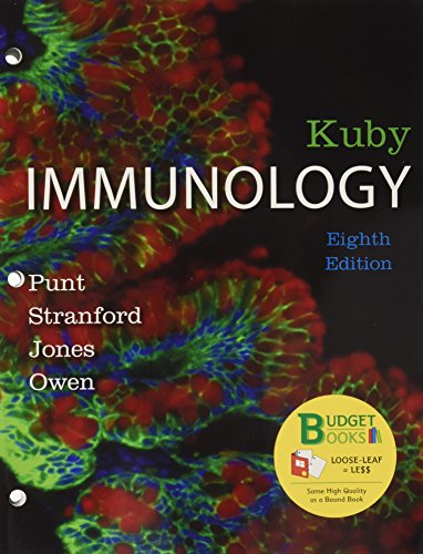 Cover of Loose-Leaf Version for Kuby Immunology