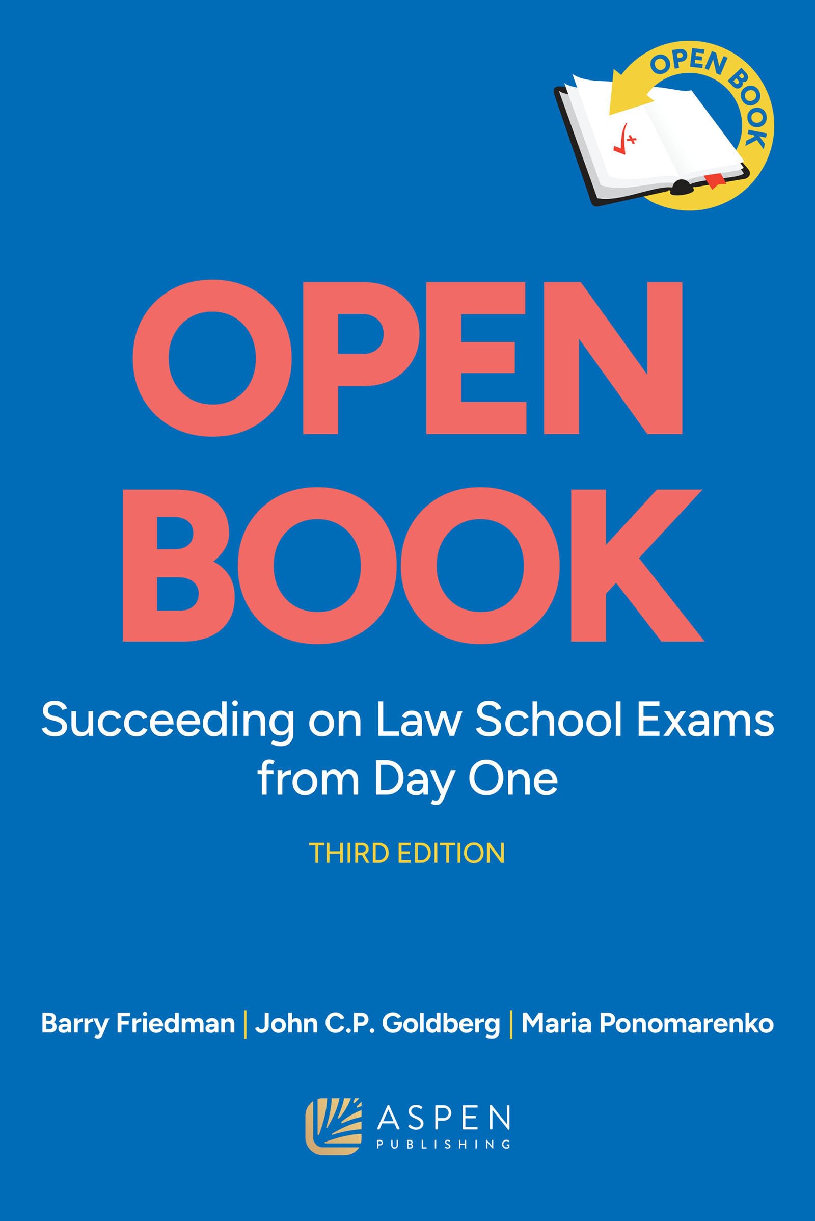 Cover of Open Book: Succeeding on Law School Exams from Day One (Academic Success Series)