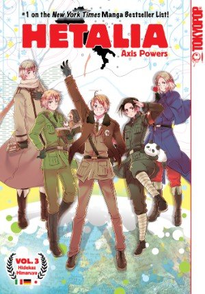 Cover of Hetalia Axis Powers Graphic Novel 3 (Hetalia Axis Powers, Volume 3)