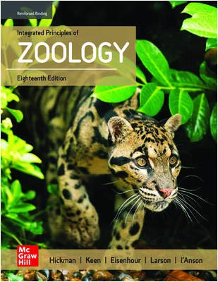 Cover of Hickman, Integrated Principles of Zoology, 2020, 18e, Student Edition (High School)