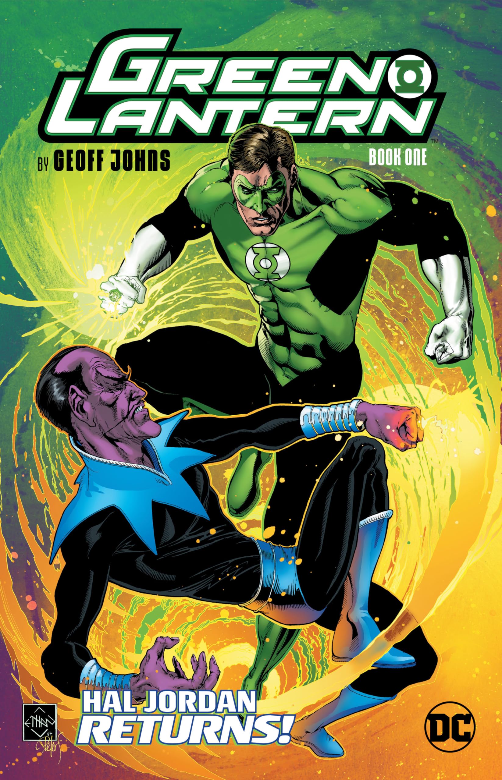 Cover of Green Lantern by Geoff Johns Book One (New Edition)