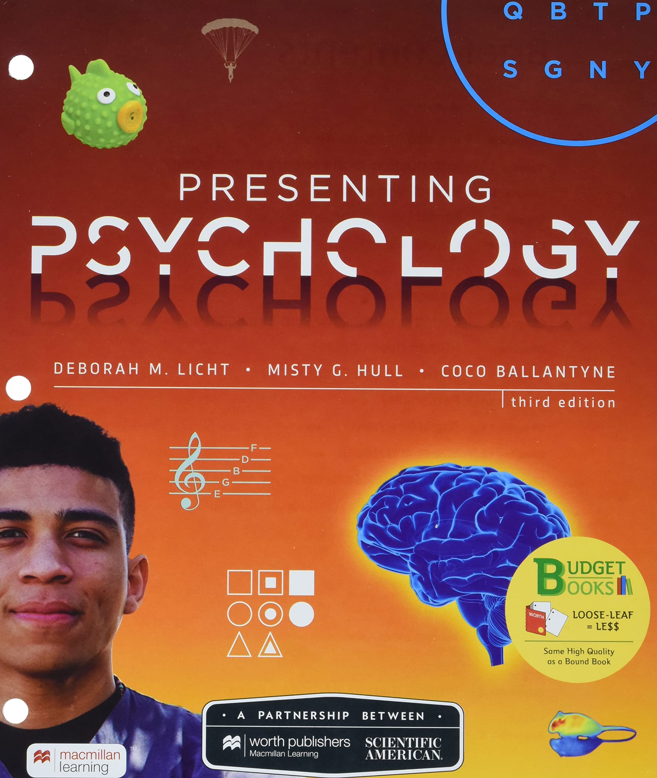Cover of Loose-Leaf Version of Scientific American: Presenting Psychology & Achieve Read & Practice for Scientific American: Presenting Psychology (1-Term Acc