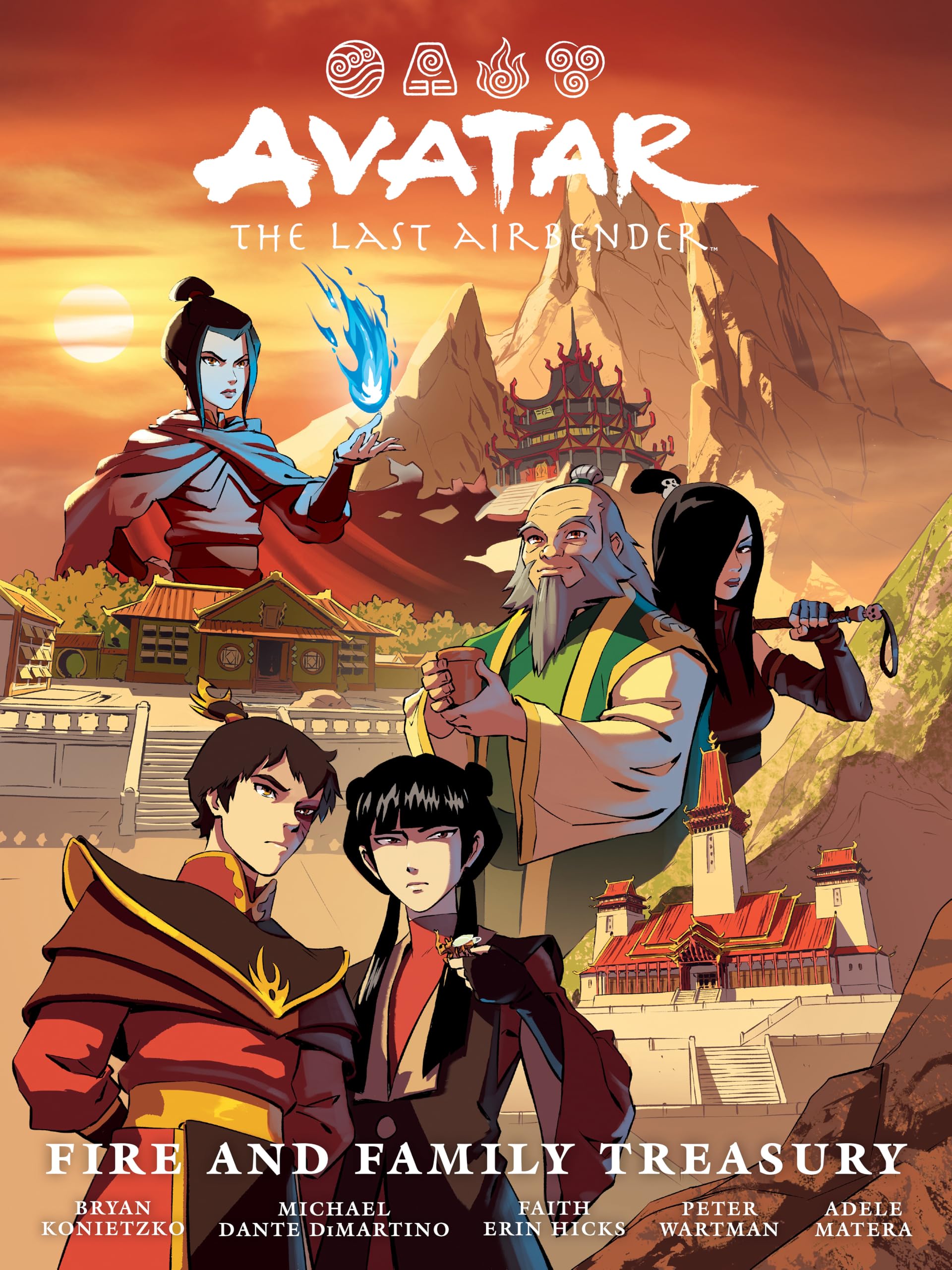 Cover of Avatar: The Last Airbender--Fire and Family Treasury Library Edition