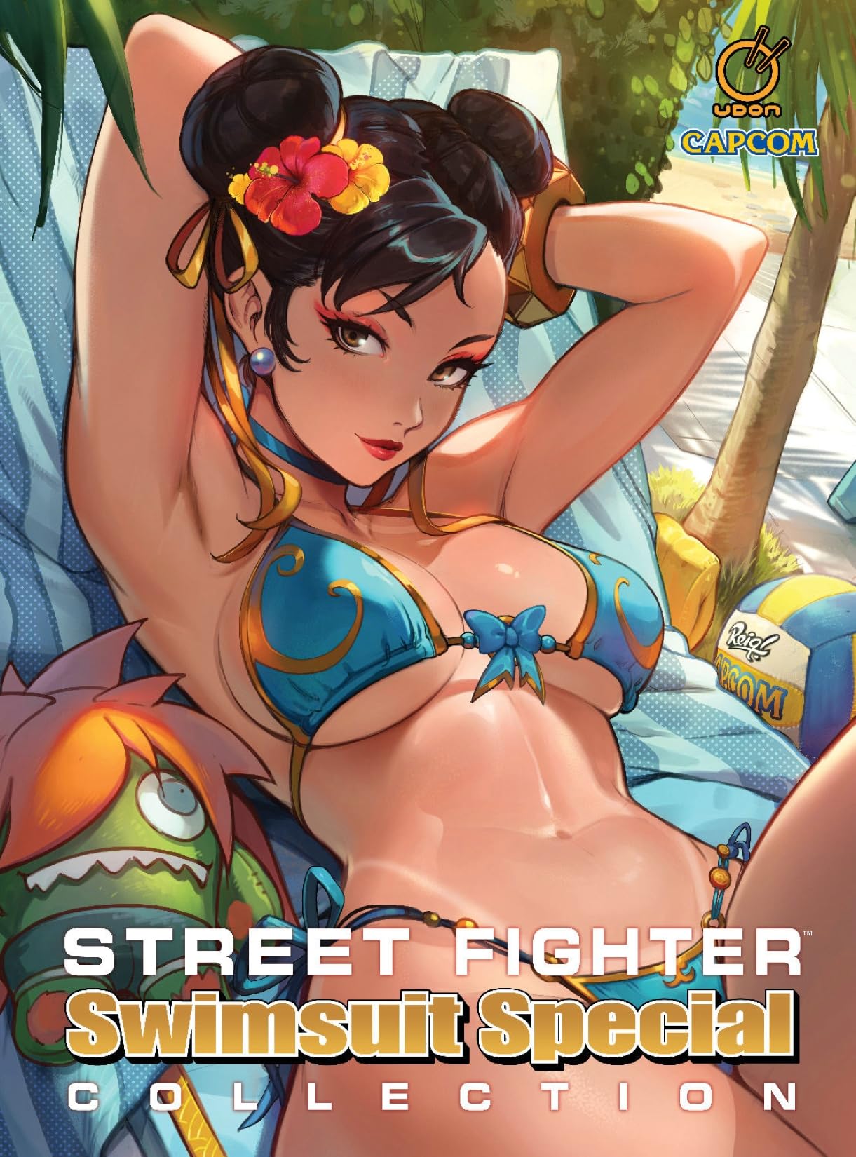 Cover of Street Fighter Swimsuit Special Collection Volume 1 (Hardcover)