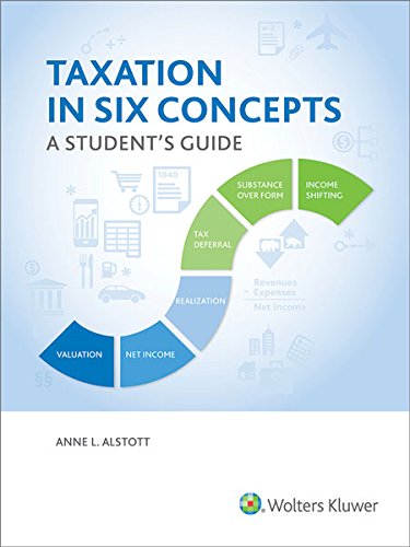 Cover of Taxation in Six Concepts: A Student's Guide