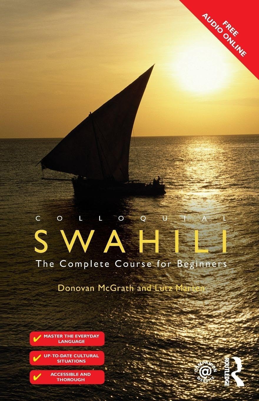 Cover of Colloquial Swahili: The Complete Course for Beginners