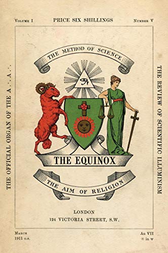 Cover of The Equinox: Keep Silence Edition, Vol. 1, No. 5