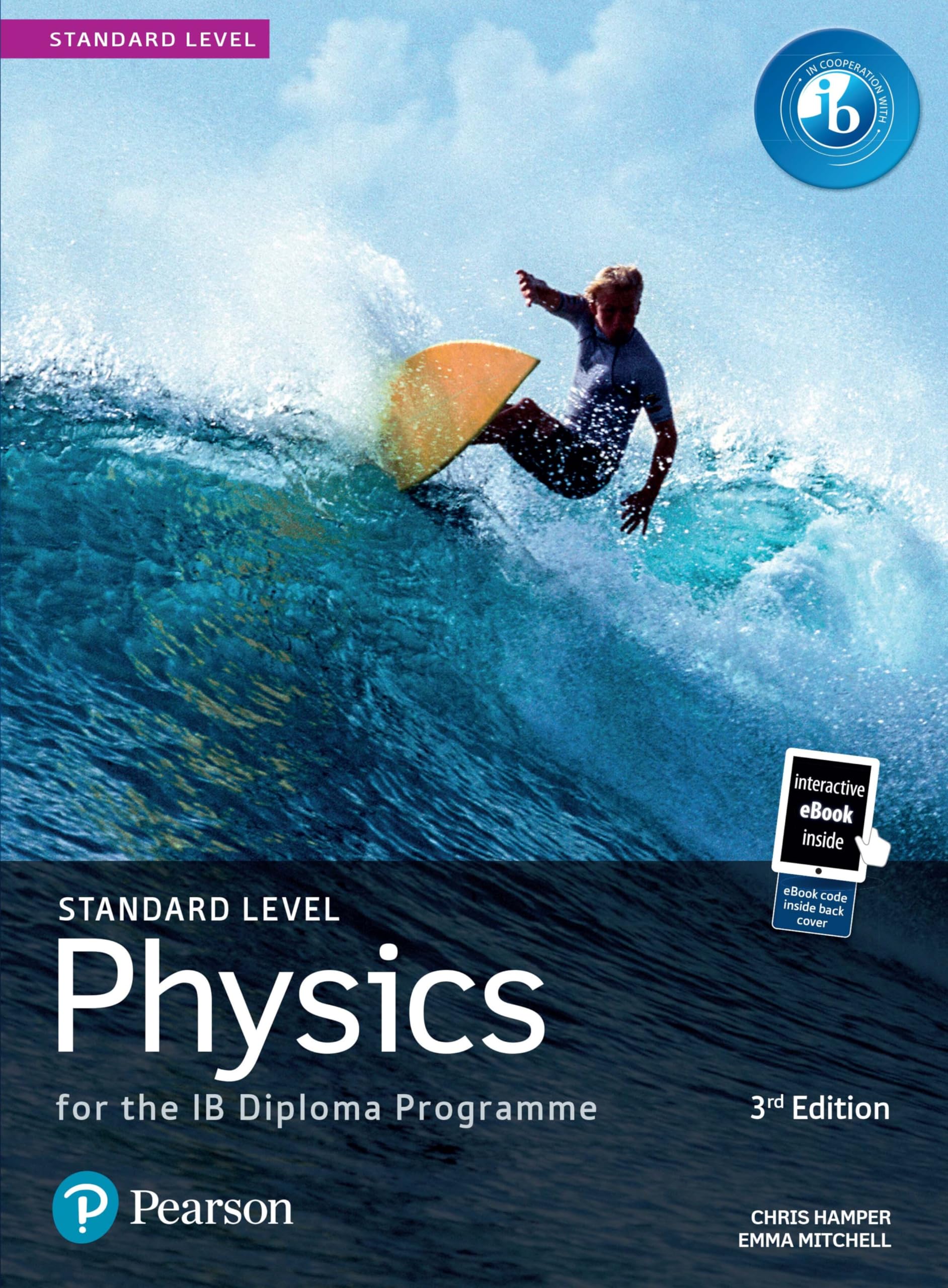 Cover of Pearson Physics for the IB Diploma Standard Level