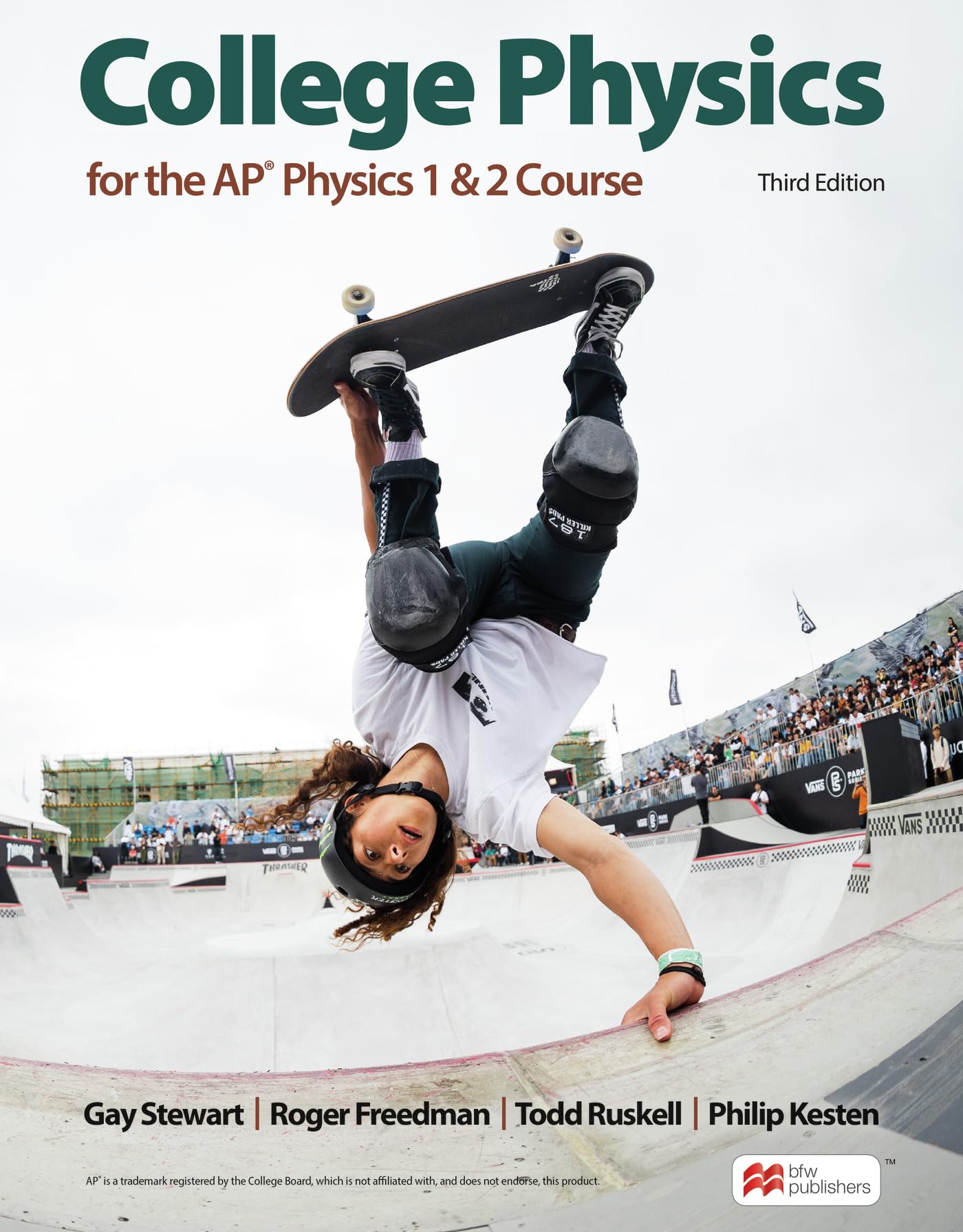 Cover of College Physics for the AP® Physics 1 & 2 Courses