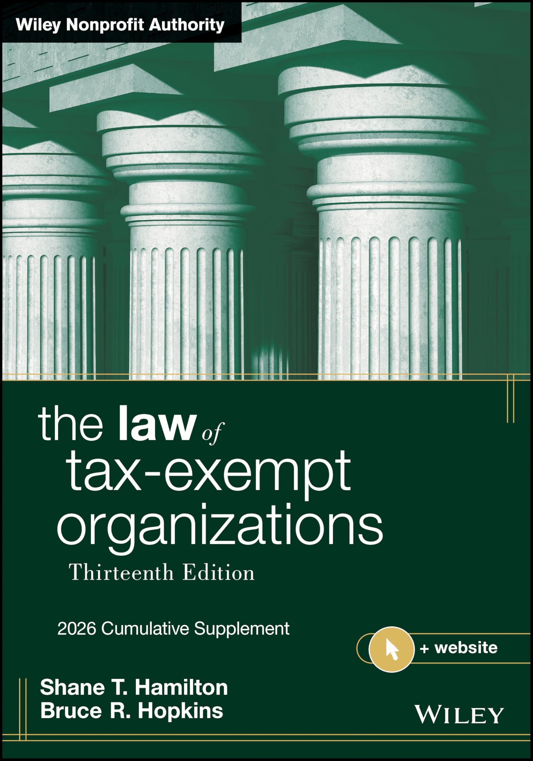Cover of The Law of Tax-Exempt Organizations, 2026 Supplement (Wiley Nonprofit Authority)