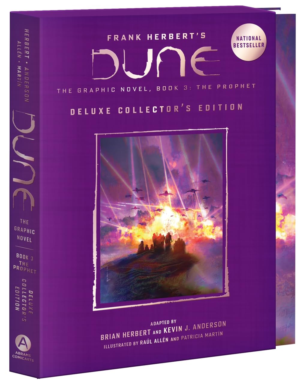 Cover of DUNE: The Graphic Novel, Book 3: The Prophet: Deluxe Collector's Edition (Volume 3)