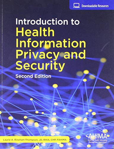 Cover of Introduction to Health Information Privacy & Security
