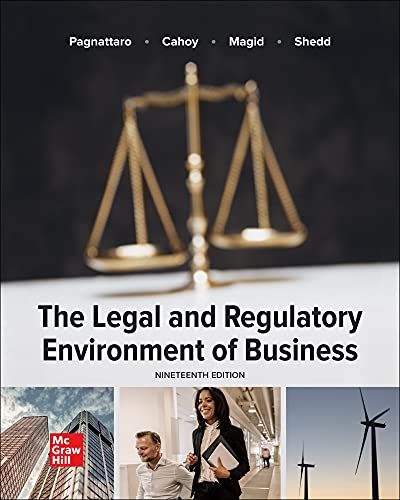 Cover of Loose Leaf for The Legal and Regulatory Environment of Business