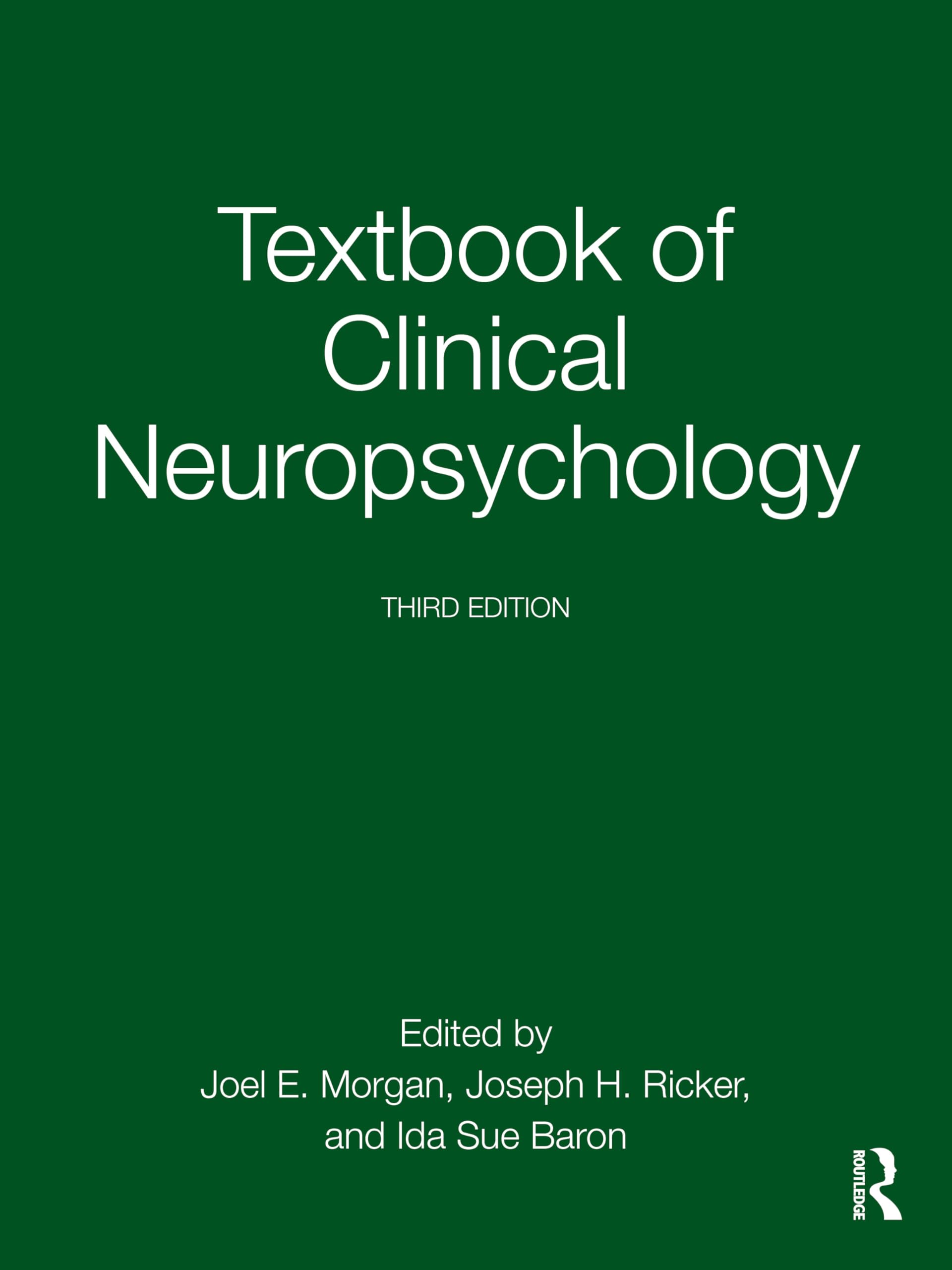 Cover of Textbook of Clinical Neuropsychology