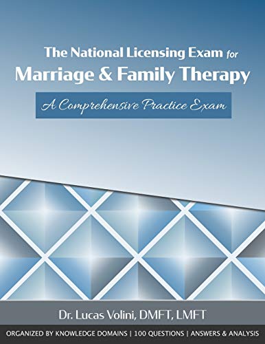 Cover of The National Licensing Exam for Marriage and Family Therapy: A Comprehensive Practice Exam