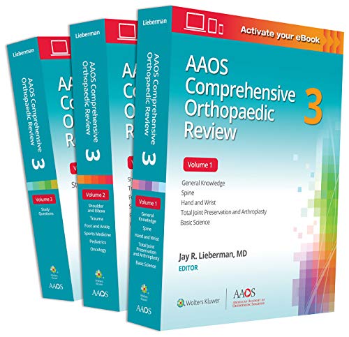 Cover of AAOS Comprehensive Orthopaedic Review 3: Print + eBook