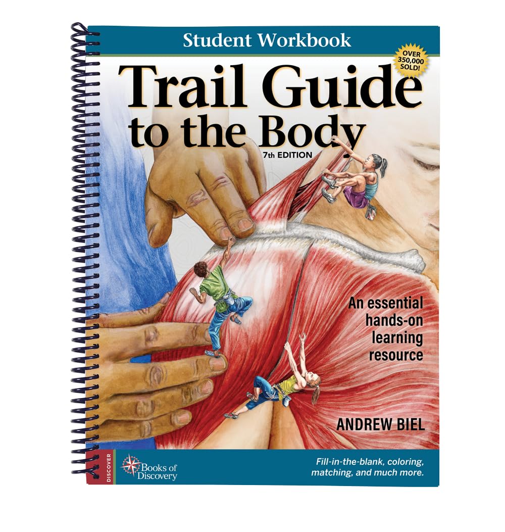 Cover of Trail Guide to the Body Student Workbook, 7th Edition