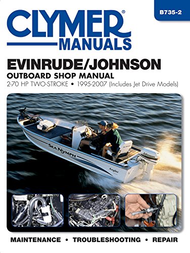 Cover of Evinrude/Johnson Outboard Shop Manual: 2-70 HP Two-Stroke 1995-2007 (Includes Jet Drive Models)