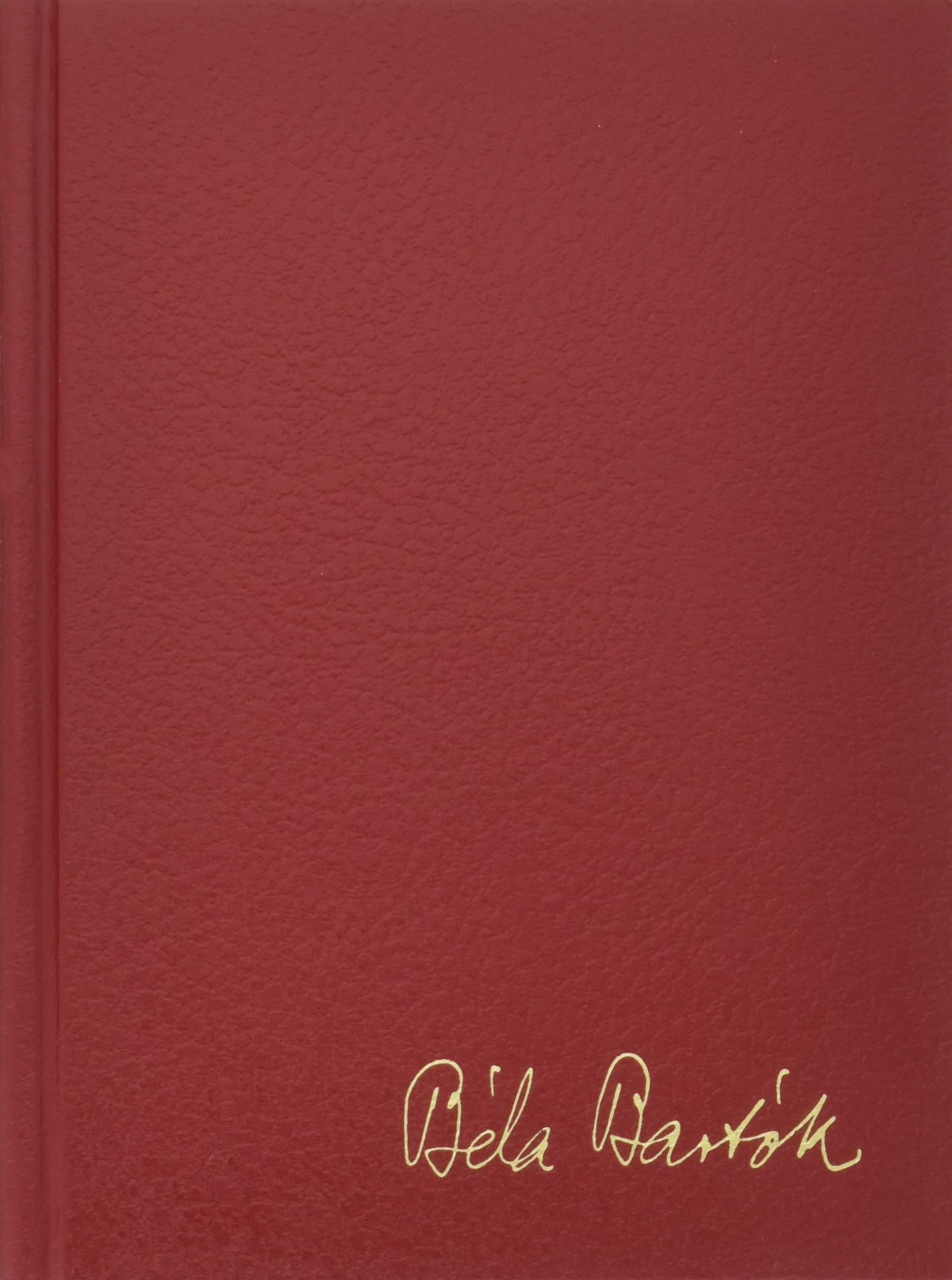 Cover of The String Quartets Of Bela Bartok Complete (Nos. 1-6) Hardbound Score