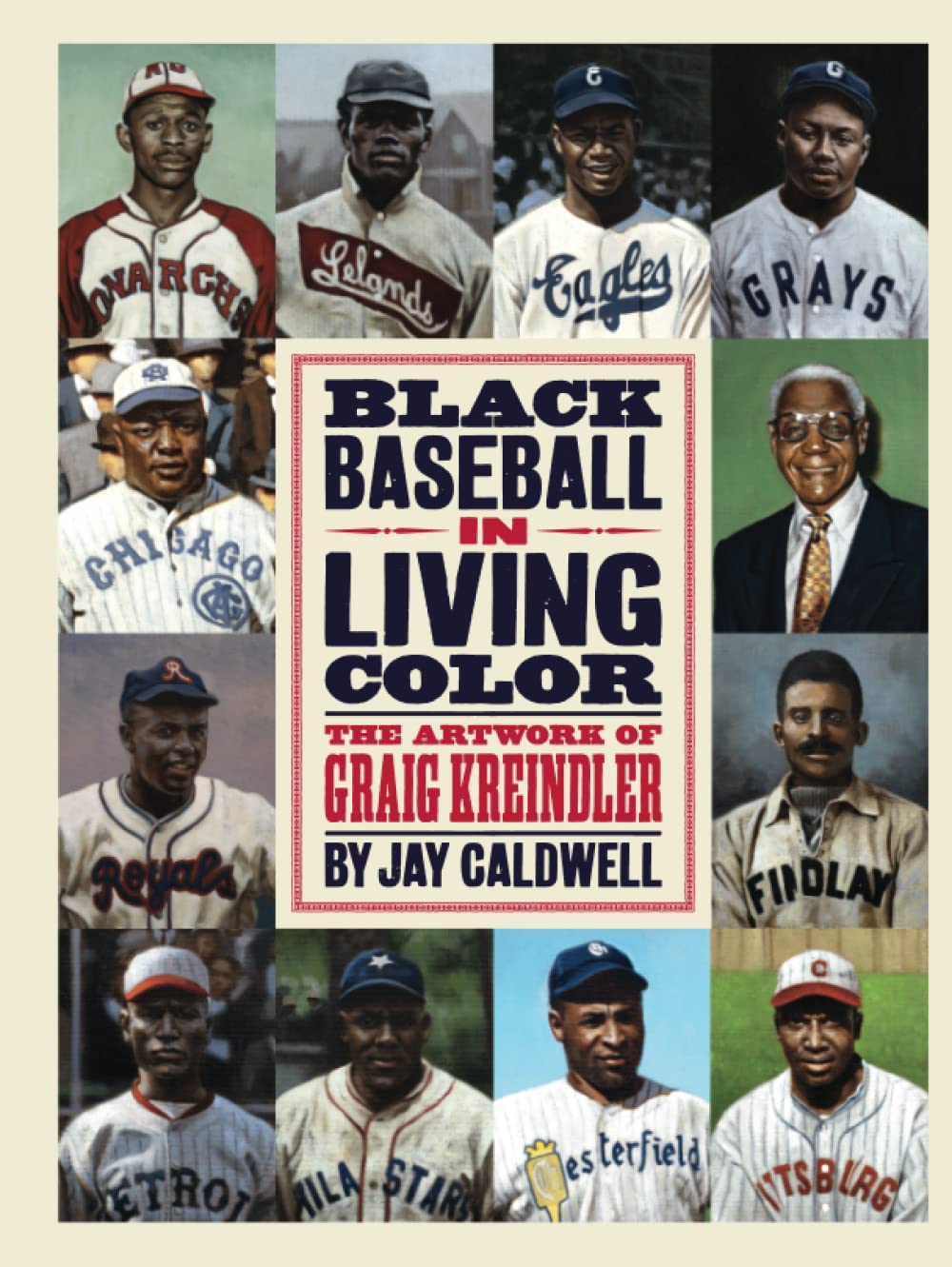 Cover of Black Baseball in Living Color: The Artwork of Graig Kreindler
