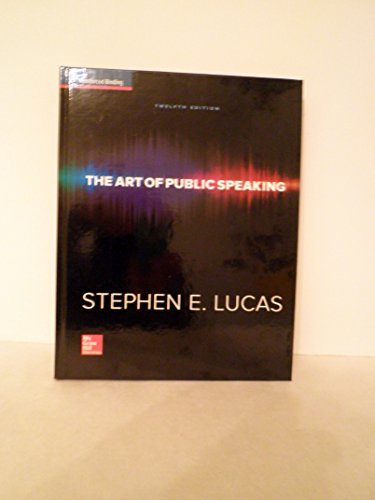 Cover of Lucas, the Art of Public Speaking, 2015, 12e, Student Edition