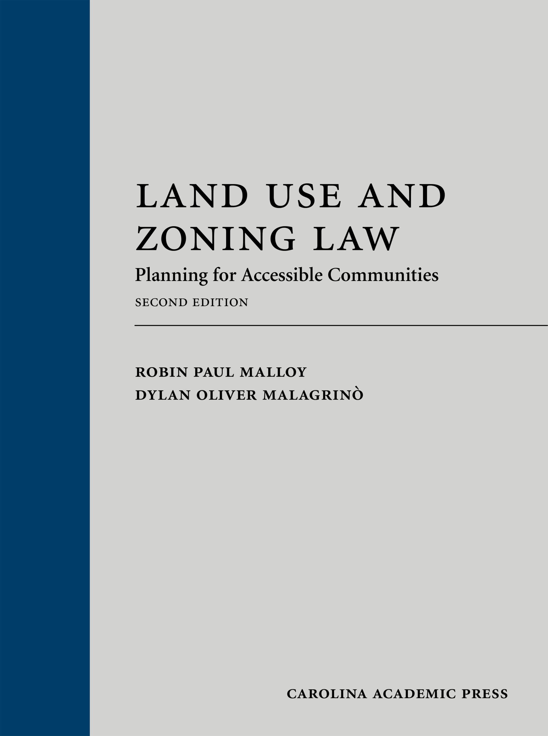 Cover of Land Use and Zoning Law: Planning for Accessible Communities