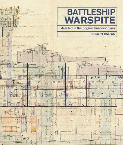 Cover of The Battleship Warspite: Detailed in the Original Builder's Plans