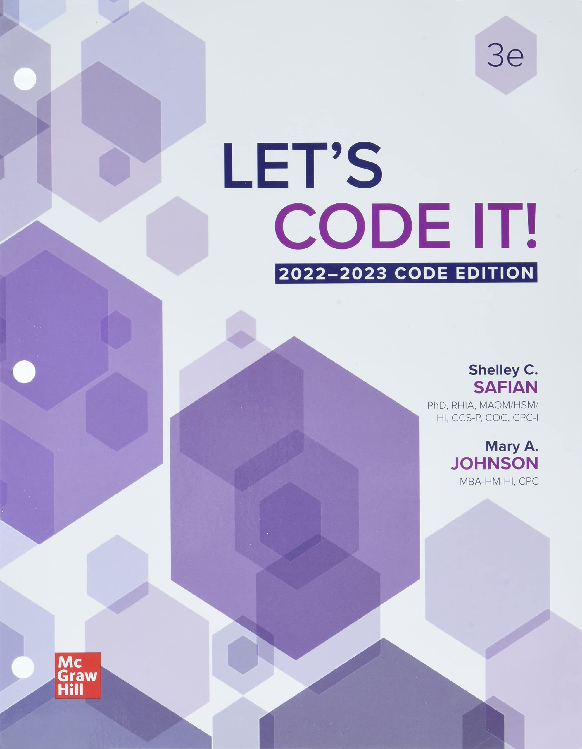Cover of Loose Leaf for Let's Code It! 2022-2023 Code Edition