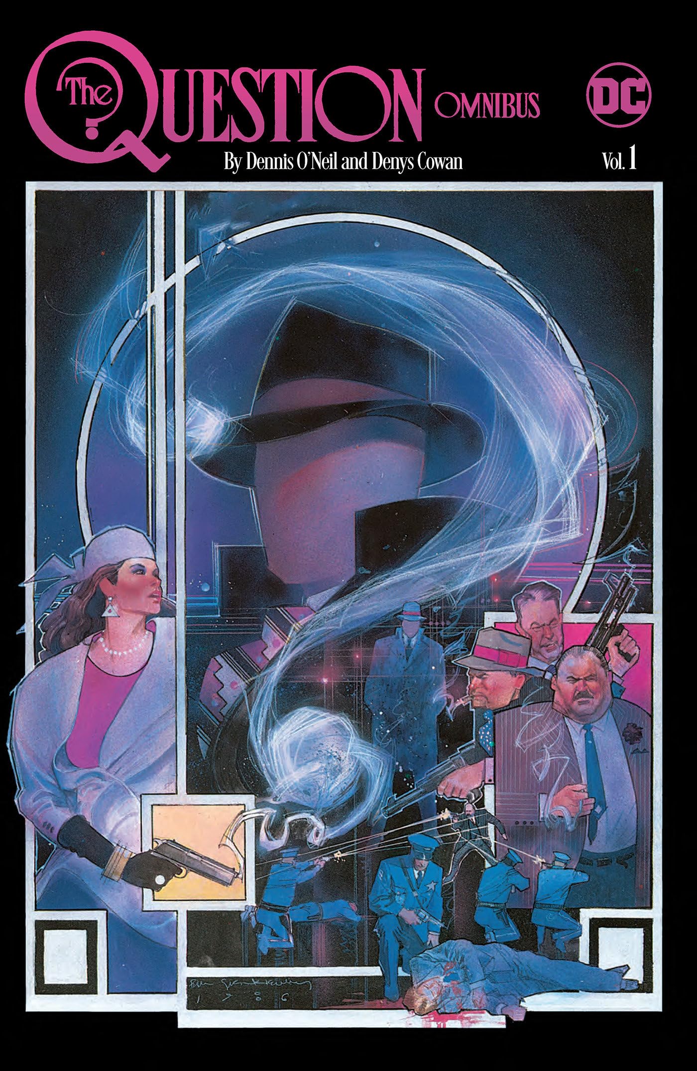 Cover of The Question Omnibus by Dennis O'Neil and Denys Cowan Vol. 1