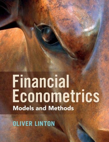 Cover of Financial Econometrics: Models and Methods