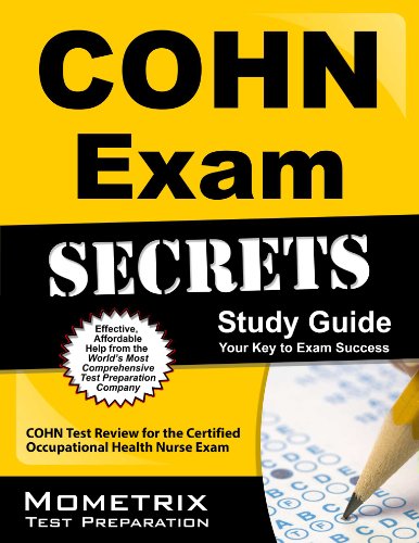 Cover of Cohn Exam Secrets Study Guide: Cohn Test Review for the Certified Occupational Health Nurse Exam