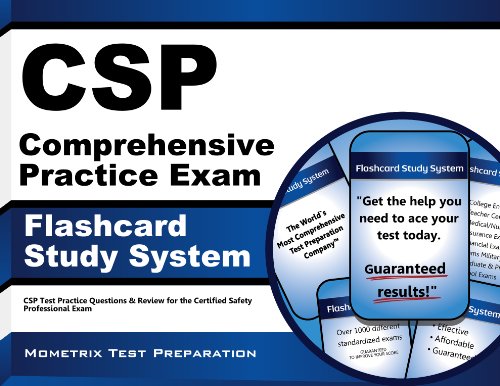 Cover of CSP Comprehensive Practice Exam Flashcard Study System: CSP Test Practice Questions & Review for the Certified Safety Professional Exam