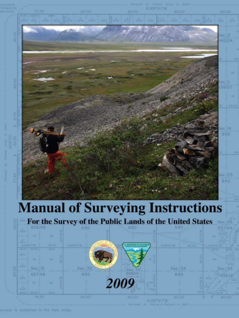 Cover of Manual of Surveying Instructions: For the Survey of the Public Lands of the United States