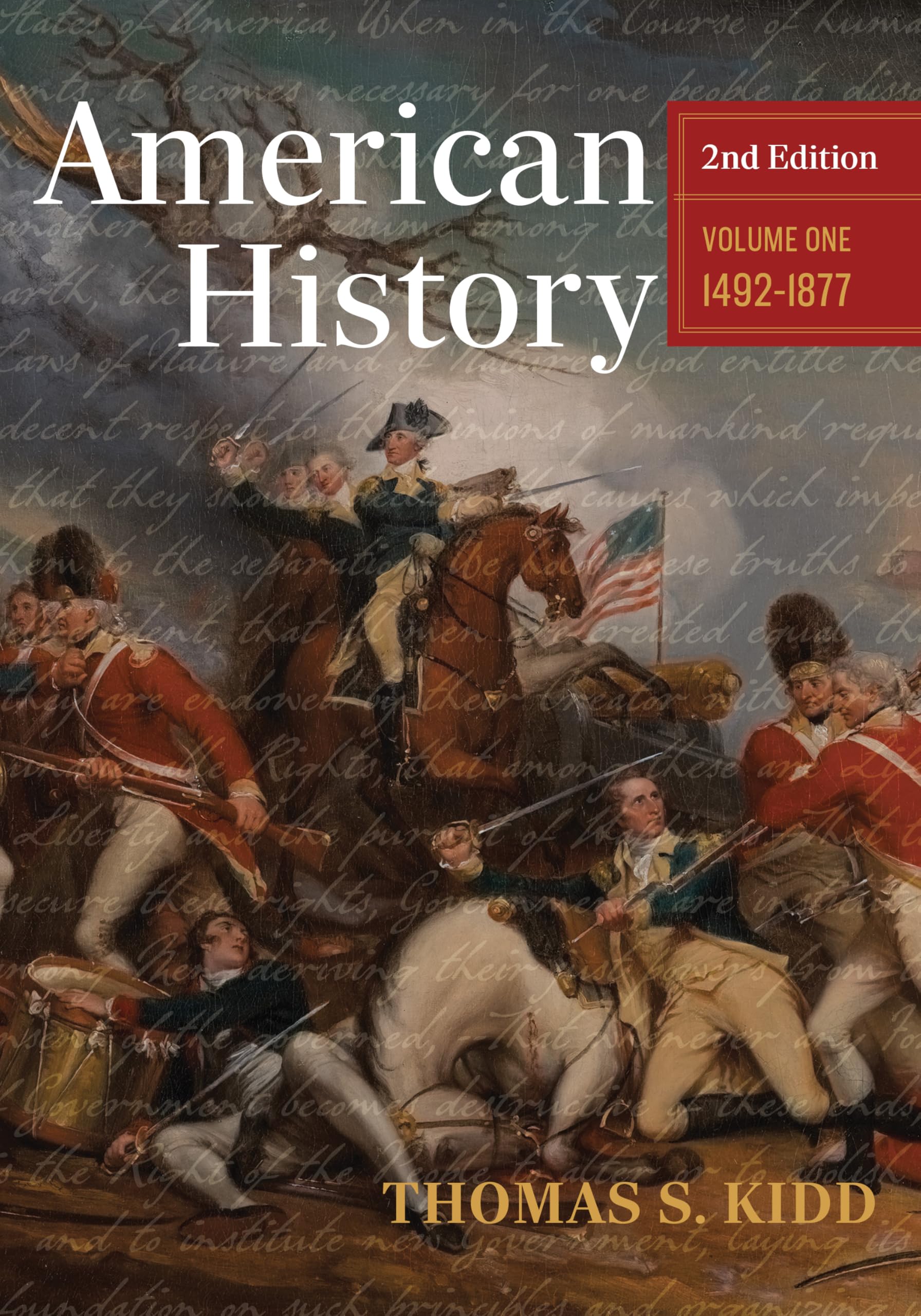 Cover of American History, Volume 1, 2nd Edition: 1492-1877