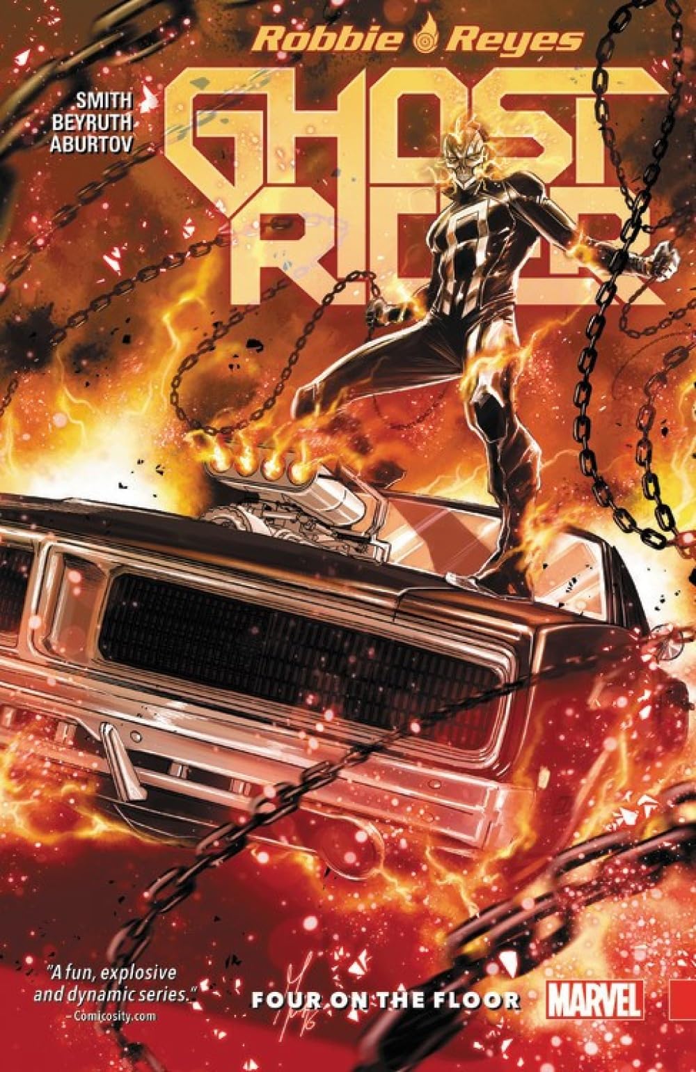 Cover of Ghost Rider 1: Four on the Floor