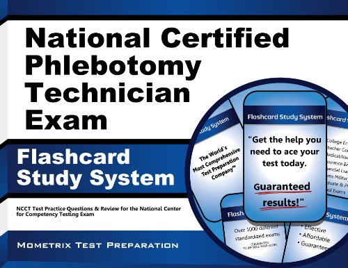 Cover of National Certified Phlebotomy Technician Exam Flashcard Study System: NCCT Test Practice Questions & Review for the National Center for Competency Testing Exam (Cards)
