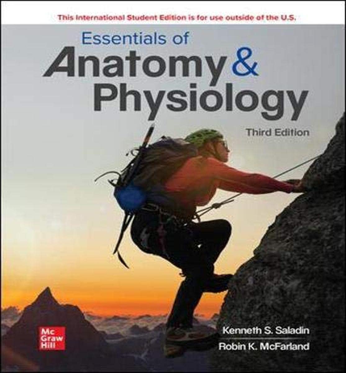 Cover of Essentials of Anatomy & Physiology 3rd Edition (International Edition), Textbook only