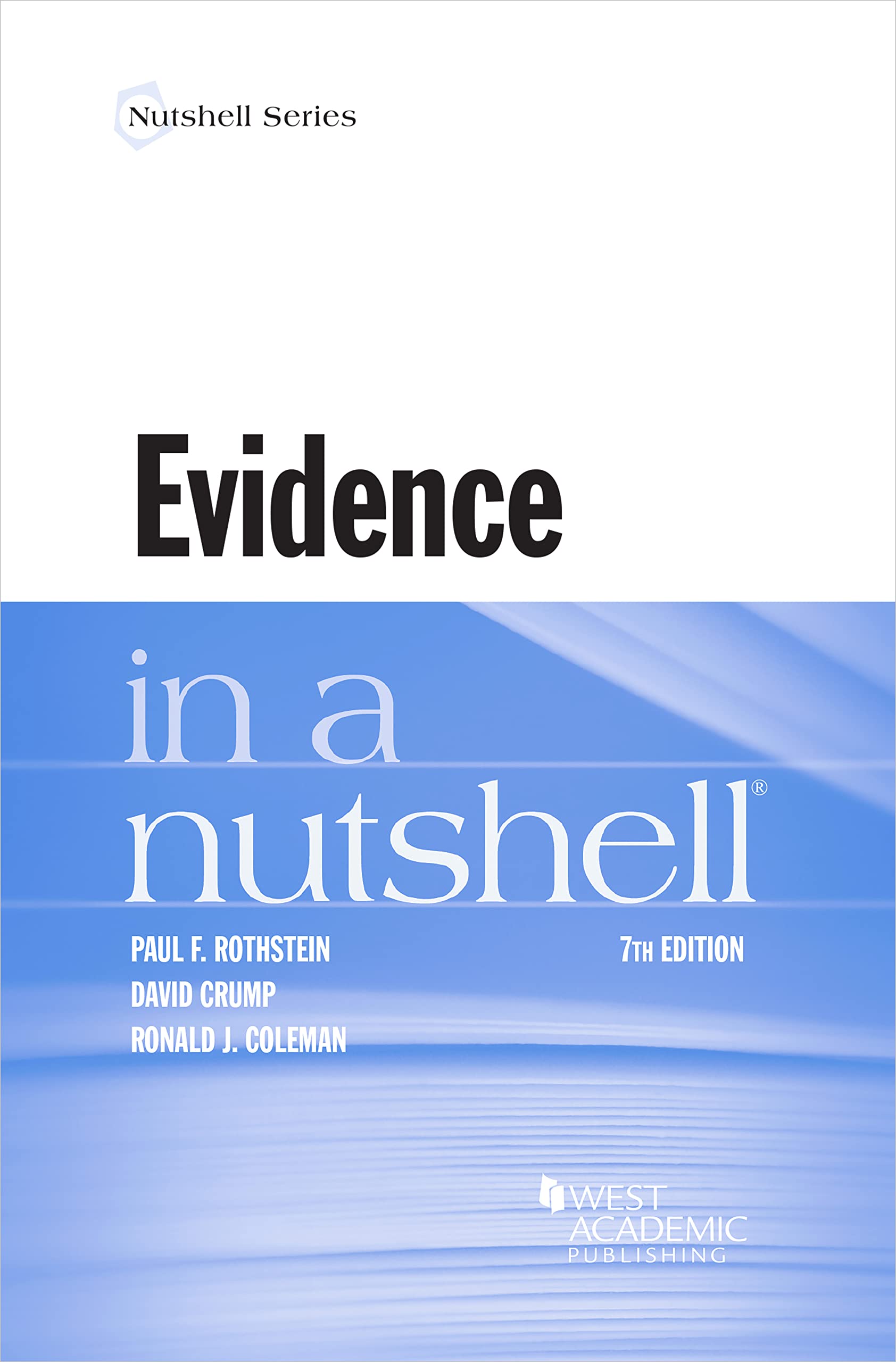 Cover of Evidence in a Nutshell (Nutshells)