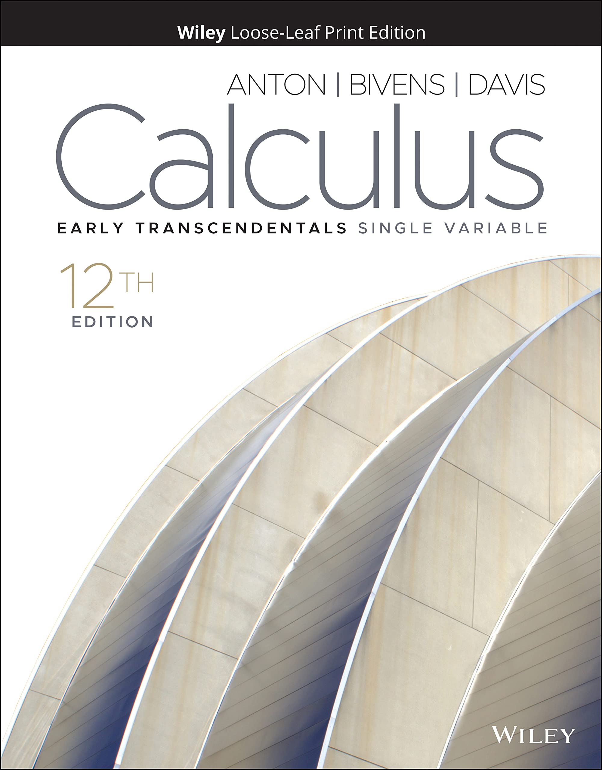 Cover of Calculus: Early Transcendentals Single Variable