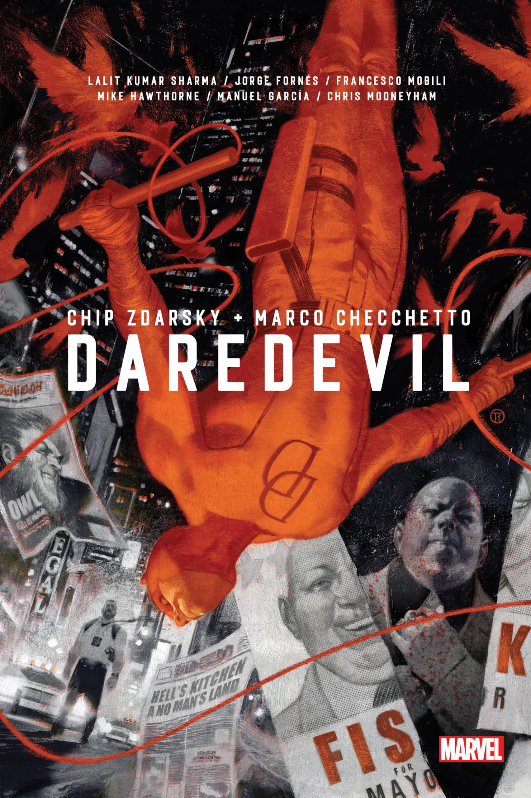Cover of Daredevil By Chip Zdarsky Omnibus Vol. 1 Tedesco Cover