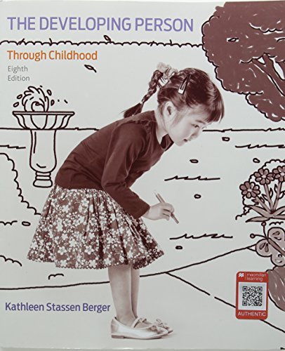 Cover of The Developing Person Through Childhood
