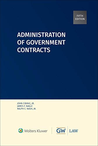Cover of Administration of Government Contracts