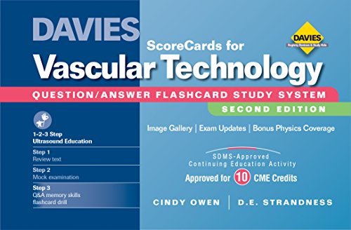 Cover of ScoreCards for Vascular Technology, 2nd Edition