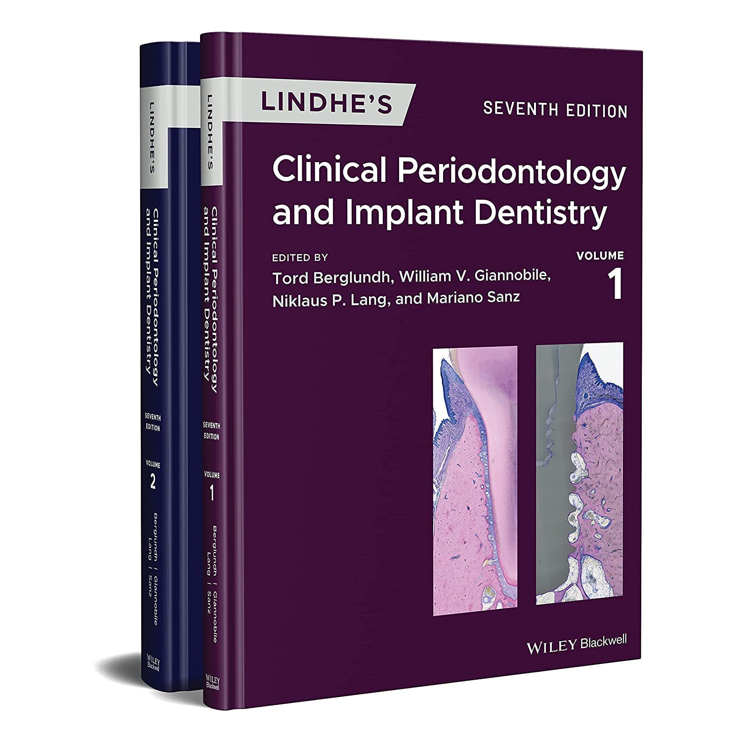 Cover of Lindhe's Clinical Periodontology and Implant Dentistry, 2 Volume Set