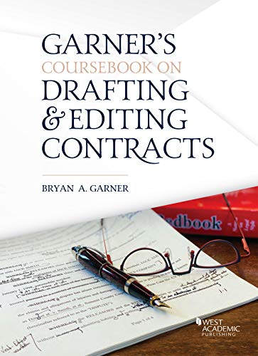 Cover of Coursebook on Drafting and Editing Contracts