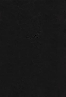 Cover of Nbla, Biblia de Estudio Macarthur, Leathersoft, Negro, Interior a DOS Colores, Comfort Print