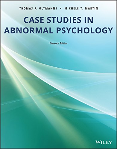 Cover of Case Studies in Abnormal Psychology