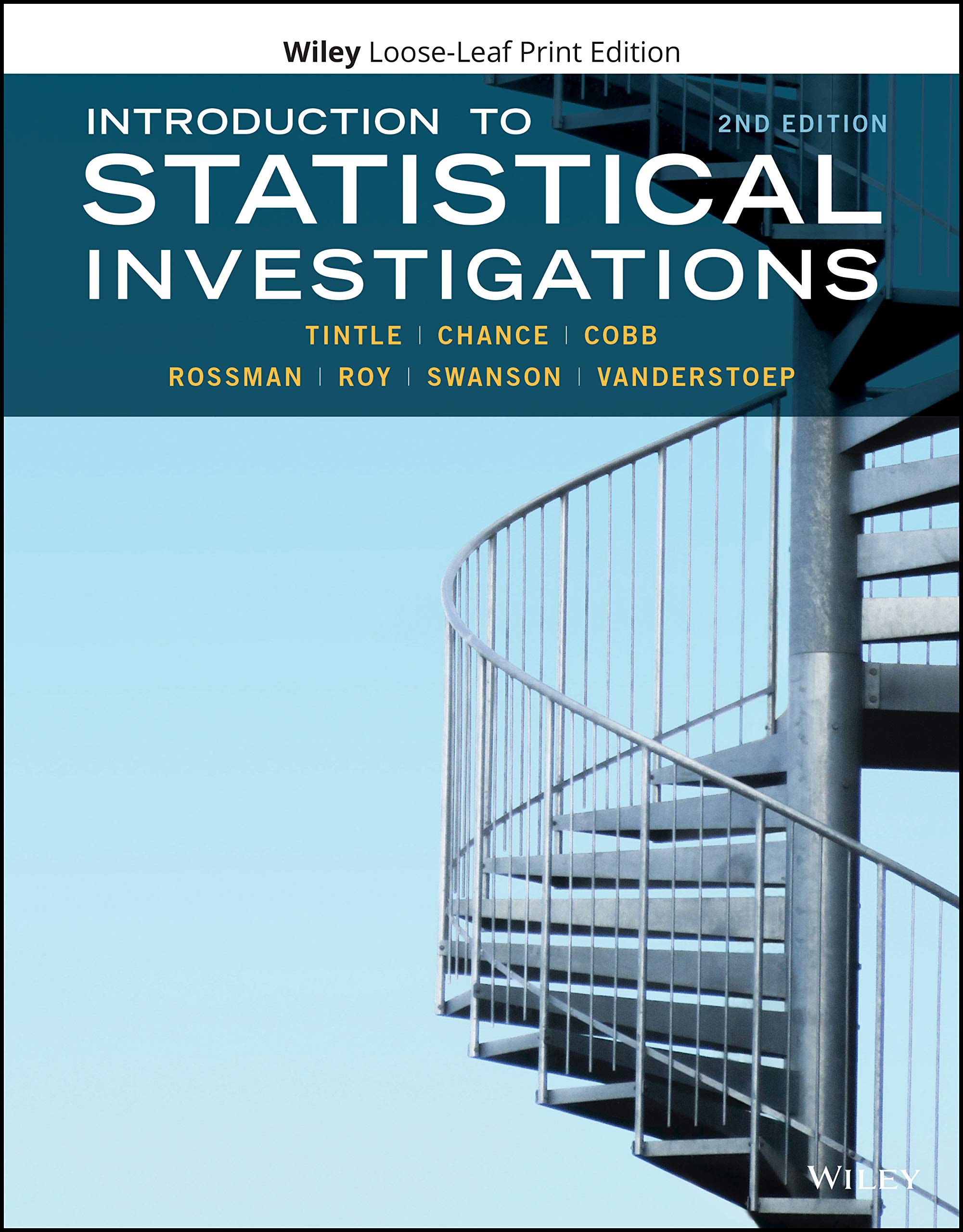 Cover of Introduction to Statistical Investigations