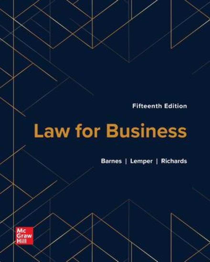 Cover of Law for Business
