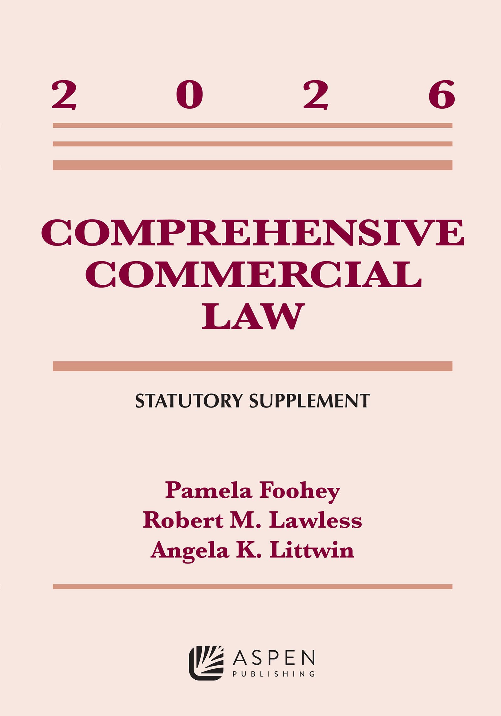 Cover of Comprehensive Commercial Law: 2026 Statutory Supplement